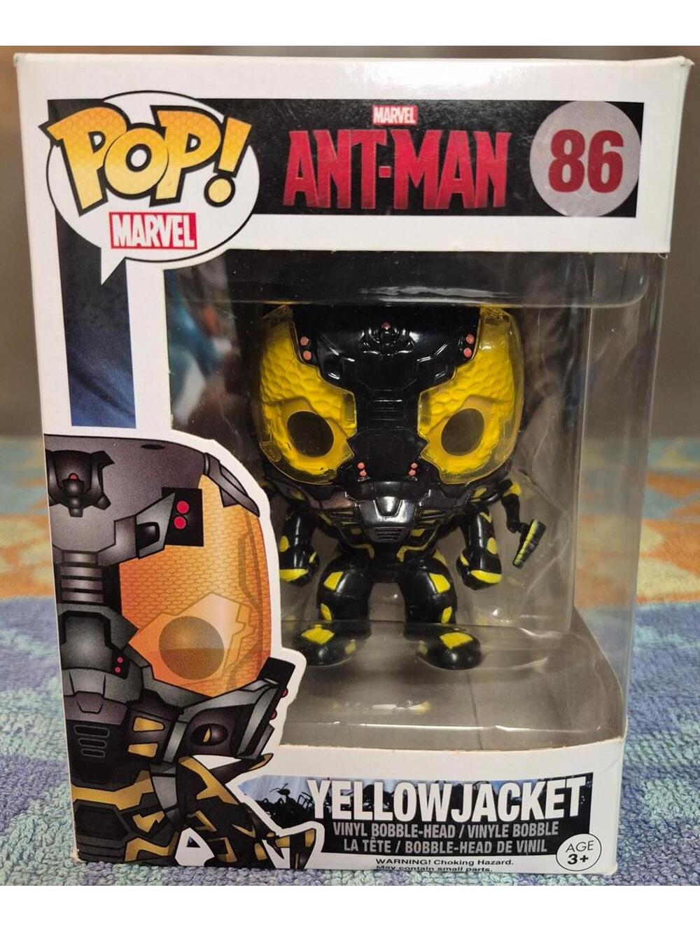 Funko Pop! Marvel Ant-Man Yellowjacket #86 Vinyl Bobble-Head